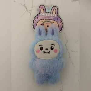 Cutesters Blue Monster Plush Bag Charm NWT
